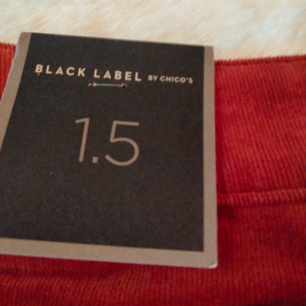 Black Label by Chico's Corduroy Pants - Picture 4 of 6